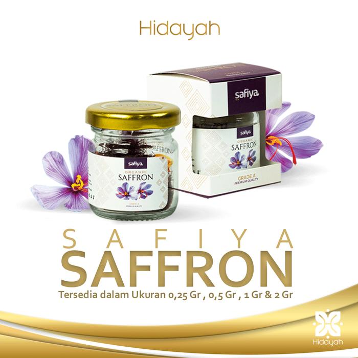 Gambar Saffron Safron 0,25 Gram Super Negin Grade A++ Original Best Quality dari Hidayah Shop Grosir undefined Tokopedia