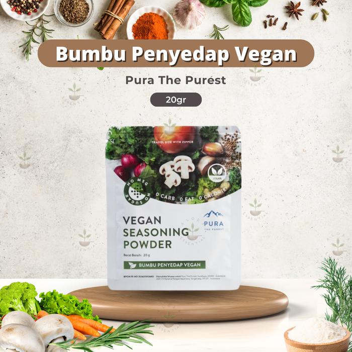Gambar Pura Seasoning With Himalayan Salt Vegan Jamur 100gr- Kaldu Jamur Pura - Mini 20gram dari Alora Essential undefined Tokopedia