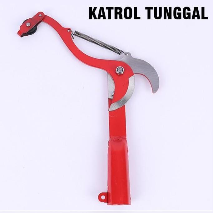 Gambar READY STOCK Gunting Alat Potong Tarik Cabang Dahan Ranting Pohon Buah - Katrol Tunggal dari SPC-TR undefined Tokopedia