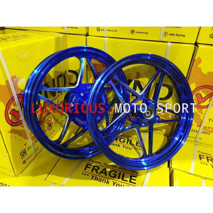 Gambar velg vnd vspeed gen2 mio m3 velg bintang v2 xeon rc xeon gt soul gt125 - Biru dari LUXURIOUS MOTO SPORT undefined Tokopedia