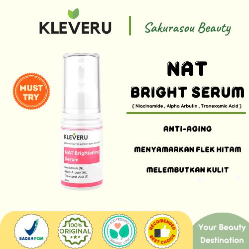 Gambar KLEVERU NAT Brightening Serum dari Sakurasou Beauty undefined Tokopedia