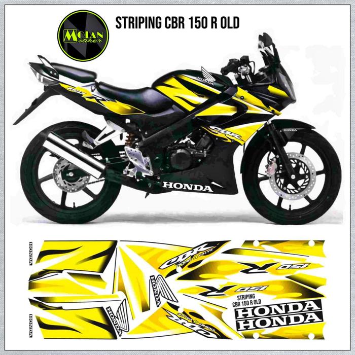Jual Sticker Striping Variasi Motif Ori CBR 150 Thailand CBR 150