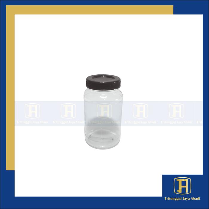 Gambar Jar Toples Selai/Jar Toples Sambal/Jar Toples Bumbu 250ml Besar Bulat - Hitam dari Tritunggal Jaya Abadi undefined Tokopedia