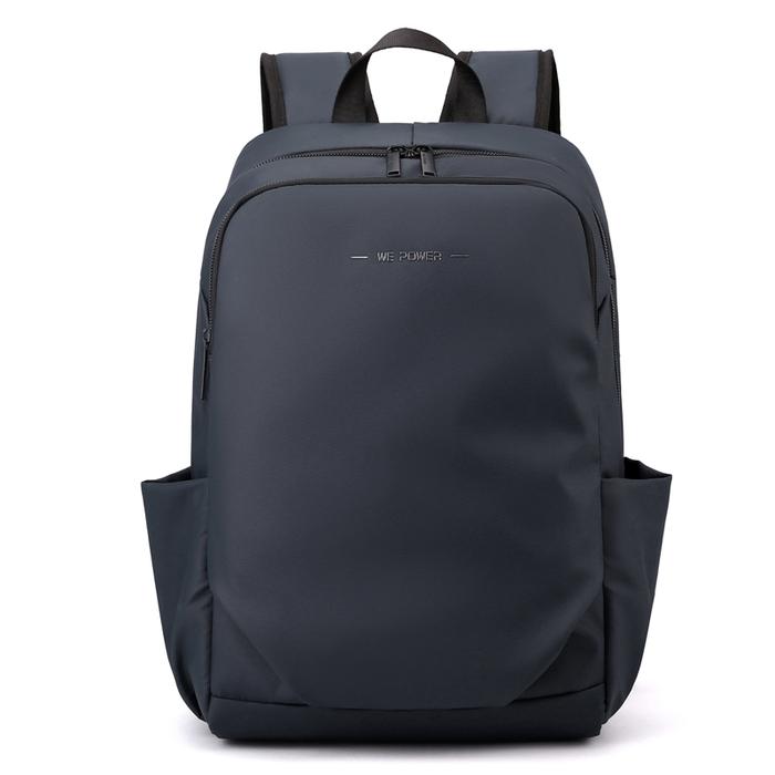 Gambar Techdoo Tas Ransel Laptop Pria Tas Punggung Trendy Tas Sekolah TR713 - Biru dari Techdoo undefined Tokopedia