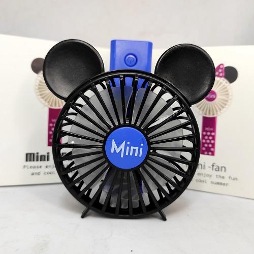 Gambar KIPAS MINI PORTABLE LIPAT KARAKTER MIKI MOUSE MINI FAN - BIRU HITAM dari LBstoreAksesories12 undefined Tokopedia
