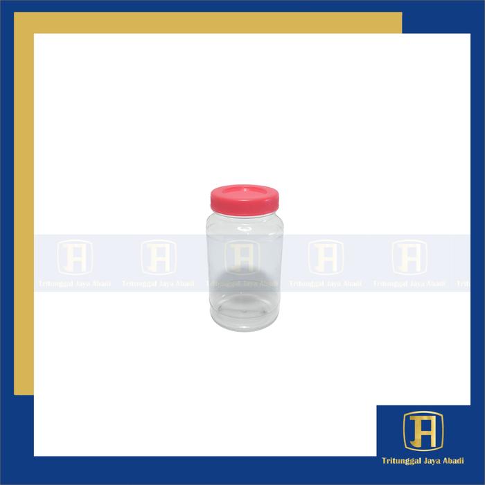 Gambar Jar Toples Selai/Jar Toples Sambal/Jar Toples Bumbu 250ml Besar Bulat - Merah dari Tritunggal Jaya Abadi undefined Tokopedia