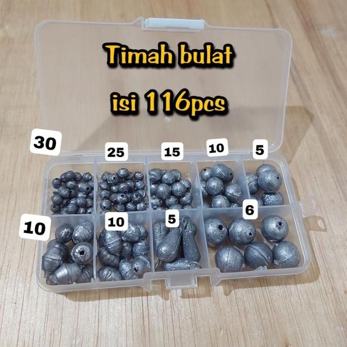 Gambar New Pemberat/Timah/Bandul Mancing Dasaran isi 100pcs - Paket 4 dari Wader mania undefined Tokopedia