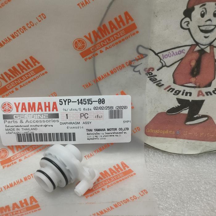 Gambar 5YP-14515-00 DIAPHRAGM Assy Karet vacum kecil komplit Jupiter MX old dari GORUDO PARTS undefined Tokopedia