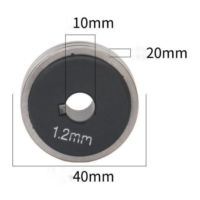 Gambar Panasonic Mig Welding Wire Feeder Wire Feed Drive Roller Welding Wire - 1.0-1.2 dari Mireading undefined Tokopedia