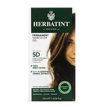 Gambar Herbatint Permanent Haircolor Gel / Cat Pewarna Rambut Permanen 135ml - 5D LGldCst Nut dari Shopres Store undefined Tokopedia