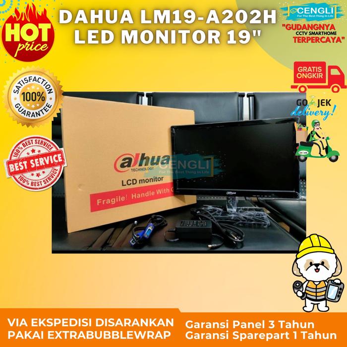 Gambar Monitor LCD 19" Megavision 19 inch Monitor PC Kantor Monitor Cctv Dvr - 19" A202H+BUBLE dari Cengli Store undefined Tokopedia