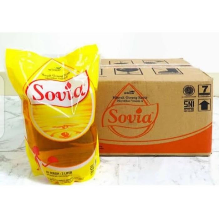 Gambar Minyak goreng Sovia 2 liter dari Gevin Digital undefined Tokopedia