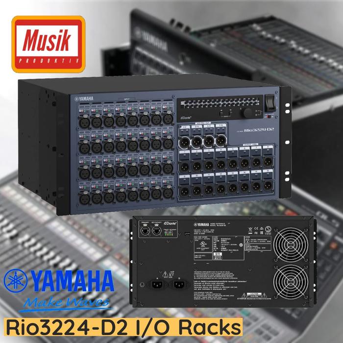 Rio3234-D I/Oラック付き Yamaha Rio-3224d2 Rio 3224d2 Io Rack Original