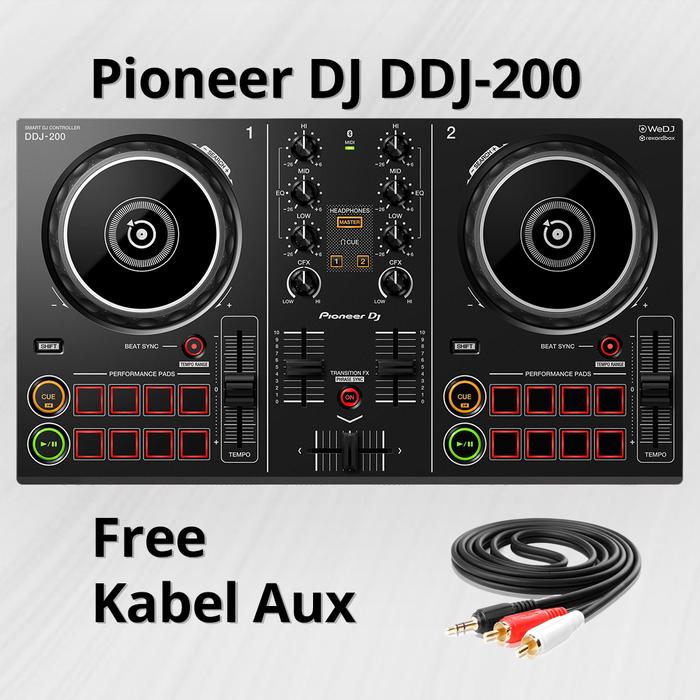Gambar Pioneer DJ DDJ-200 | DDJ200 | DDJ 200 - DDJ-200 dari thelittlemidistore undefined Tokopedia