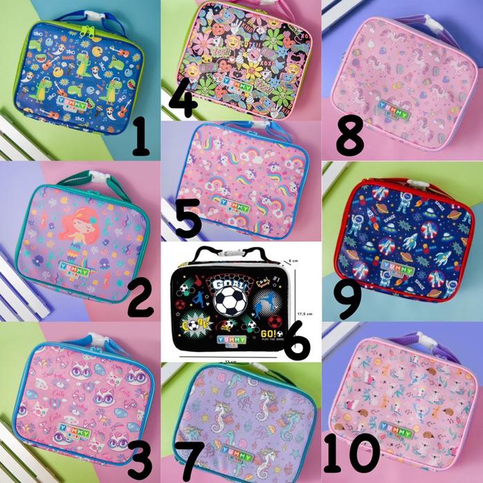 Gambar lunch box anak/kotak makan anak/lunch box smiggle/yummy box/bento box - tas di note ya dari little finsen 2 undefined Tokopedia