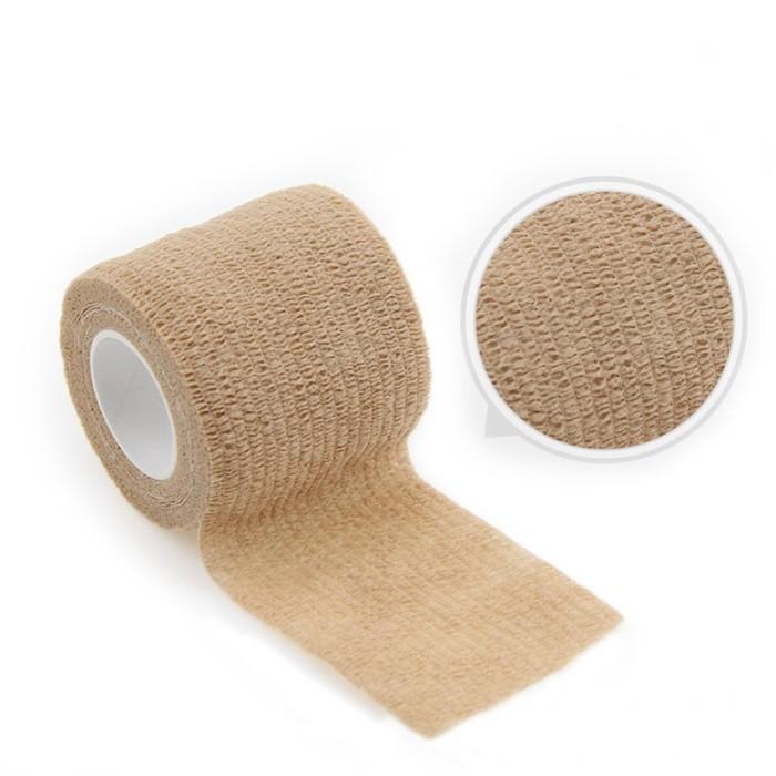 Gambar Wristape Wrist tape wristsupport Finger Tape Fingertape 5cm x 4,5m - Cokelat dari FUTSALGRT undefined Tokopedia