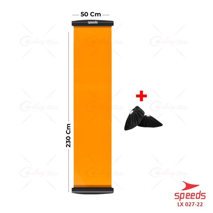 Gambar SPEEDS Alat Fitness Sliding Mat Portabel Slide Matress Olahraga 027-22 - 230cmORANGE dari Calary Toys Kota Surabaya Tokopedia