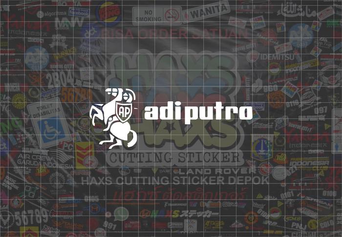 Gambar Cutting Sticker Logo Adiputro Ukuran 10 Cm Motor Mobil - Putih dari Haxs Cutting Sticker undefined Tokopedia