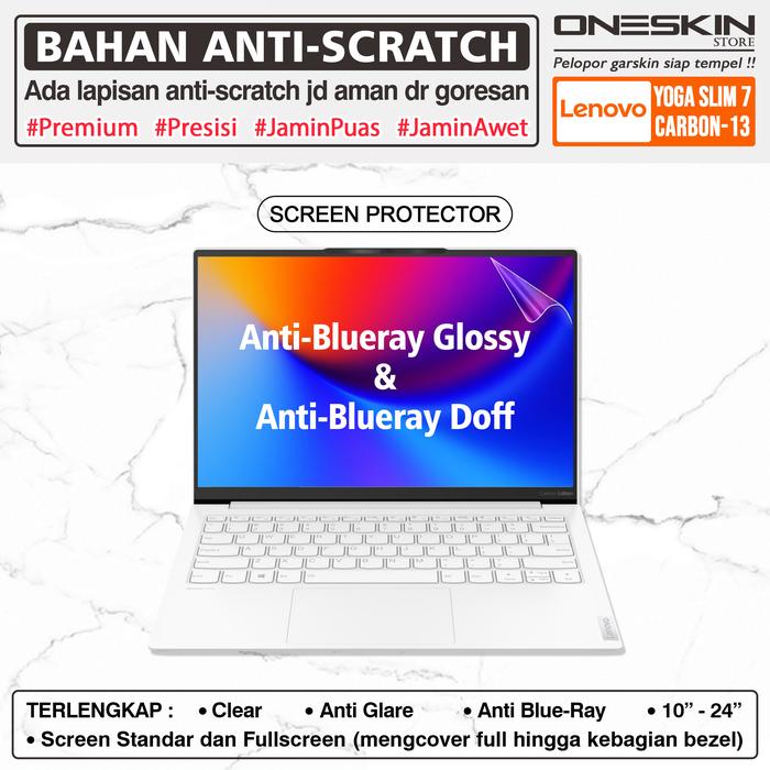 Gambar Pelindung Keyboard Protector Cover Kompatibel untuk Lenovo Yoga Slim 7 7i-13 13ITL5 Carbon-13 Tpu Silikon Bening - Blueray Glossy dari Oneskin Store Indonesia undefined Tokopedia