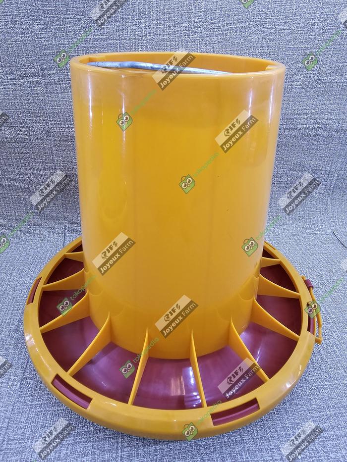 Gambar SPF PUTAR  ISI20 /SUPER FEEDER/PUTAR/ALAT TERNAK/ALAT MAKAN AYAM - Orange dari JoyeuxFarm undefined Tokopedia
