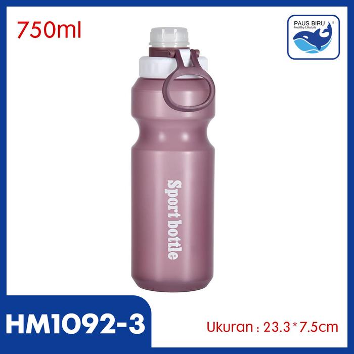 Gambar Portable Botol Minum Anak BPA FREE Aesthetic Sport Water Bottle - UNGU 750ML dari Paus Biru Indonesia undefined Tokopedia