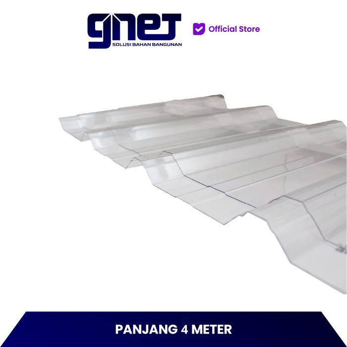 Gambar GNET Trimdeck Elite Tali Air | Atap Transparan Trimdek Polycarbonate - 4 Meter dari GNET Official Store undefined Tokopedia