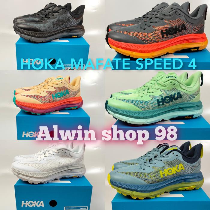 新品未使用】HOKA Mafate Speed 4 【24.0cm】
