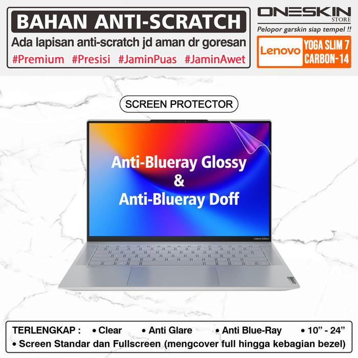 Gambar Pelindung Keyboard Protector Cover Kompatibel untuk Lenovo Yoga Slim 7 7i Carbon-14 14ACN6 Gen 6 Tpu Silikon Bening - Blueray Glossy dari Oneskin Store Indonesia undefined Tokopedia