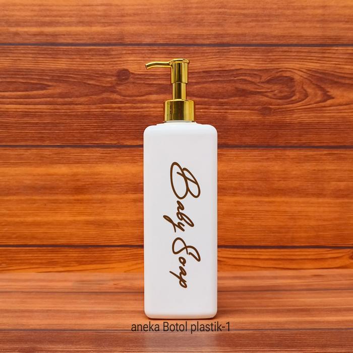 Gambar BOTOL SABUN CAIR PUMP DISPENSER SABUN SHAMPOO TEMPAT SABUN MANDI 500ML - Luxury Gold, Shampoo dari aneka botol plastik-1 undefined Tokopedia