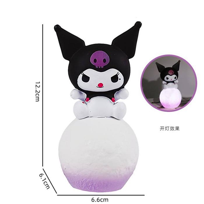 Gambar CAKE TOPPER KARAKTER SANRIO KUROMI BISA ADA LAMPU/LAMPU TIDUR SANRIO - ADA LAMPU dari Toppery.btm undefined Tokopedia