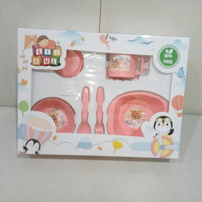 Gambar Feeding Set Lilbul Medium dari bebee baby undefined Tokopedia