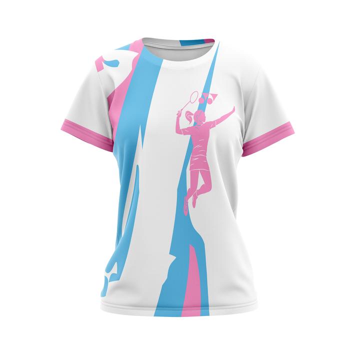 Gambar Baju Kaos Jersey Badminton Bulutangkis Women Series Wanita Full Print - 04, M dari Twoseasons Apparel undefined 4 Tokopedia