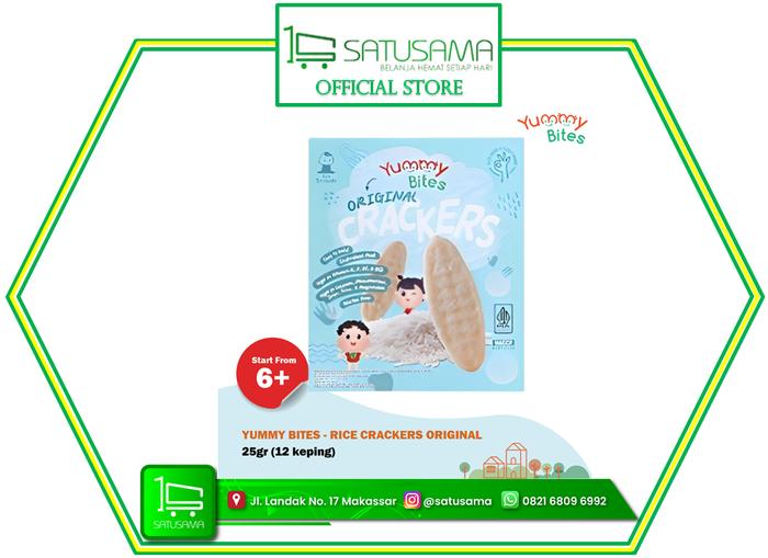 Gambar YUMMY BITES ALL FLAVOUR 25 G / Snack Beras Untuk Bayi - Vegetable dari satusamaonline undefined 5 Tokopedia