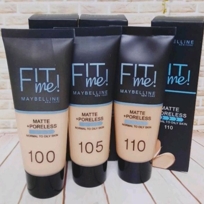Gambar maybelline fit me foundation tube dari sultanningsih undefined Tokopedia