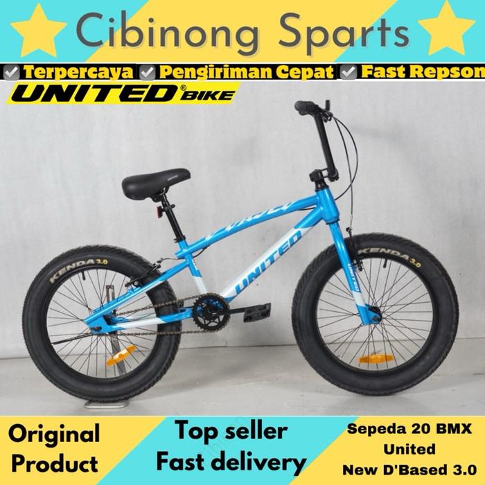 Jual Sepeda Anak 20 BMX United New D'Based Ban 3.0 Jumbo New