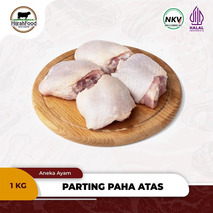 Gambar Parting Paha Atas Ayam Potong Dengan Tulang | Premium Chicken Thigh - 1 kg dari Hijrahfood Meatshop undefined Tokopedia