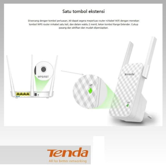 Tenda N300 Tenda Amplificador Wifi Wifi Repeater Repetidor Tenda