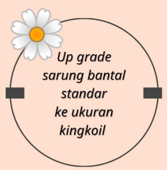 Gambar Upgrade sarung bantal standard ke ukuran kingkoil bahan Katun Jacquard dari Osaze.Store undefined Tokopedia
