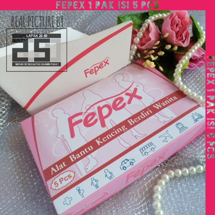 Gambar FEPEX pak 5 pcs Alat Bantu Kencing Wanita Berdiri Disposable Ter Murah - FEPEX 1PAK dari Lapak 20 50 undefined Tokopedia