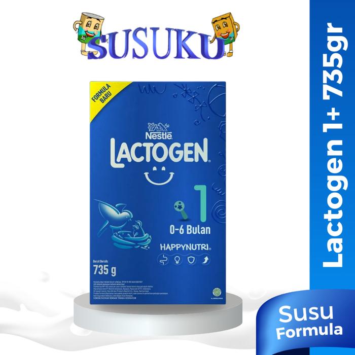Gambar Lactogen 1 (0-6 bulan) 735gr/1000gr - 735 gr dari susuku.id_NEW undefined Tokopedia