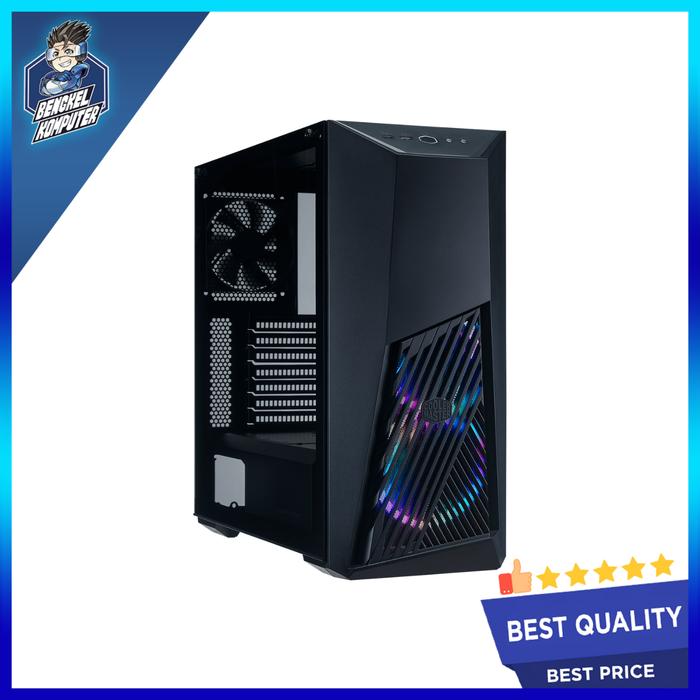Gambar CASING PC COOLERMASTER K501L ARGB BLACK INCLUDE 2 CF120 FAN dari bengkelkomputerptk undefined Tokopedia