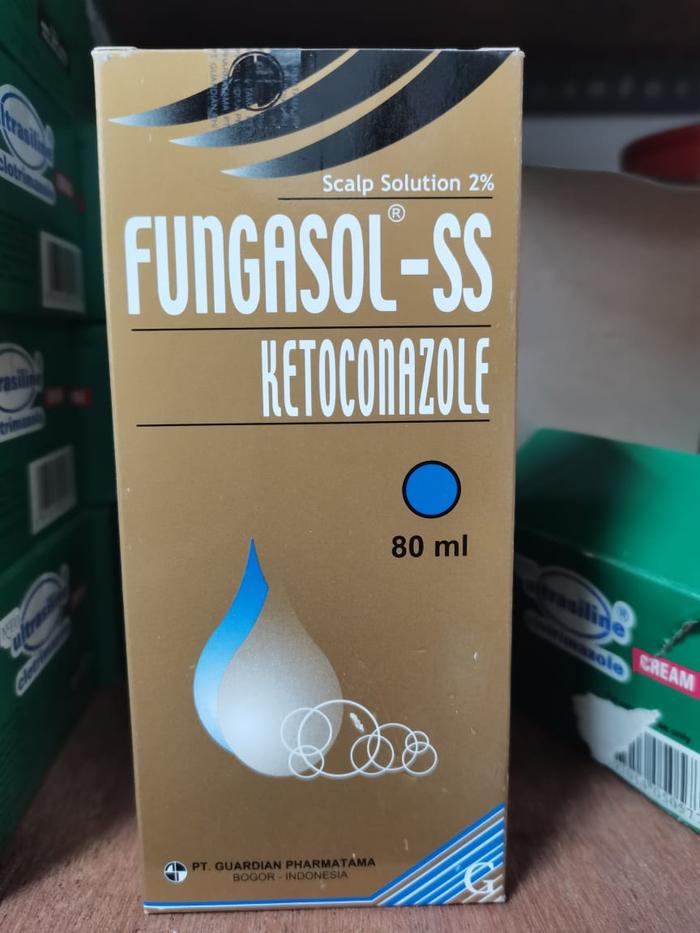 Gambar FUNGASOL SS 2% SHAMPOO 80 ML Menangani infeksi jamur dan ketombe dari Royal Health Care undefined Tokopedia