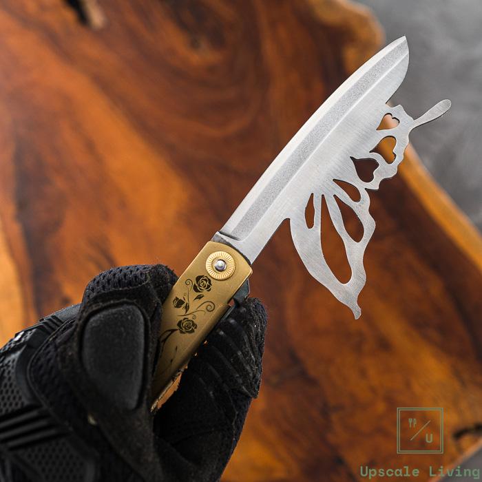 Gambar Pisau Saku Higonokami Aogami NAGAO KANEKOMA Papilio 120mm dari Upscale Living undefined Tokopedia
