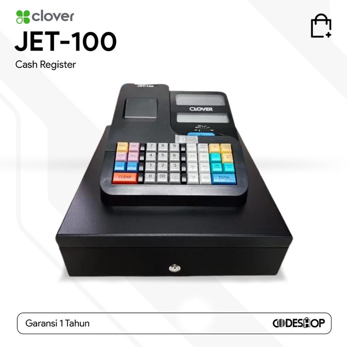 Gambar CASH REGISTER CASIO SE-S10 - MESIN KASIR MURAH CASIO SES10 - SES10 - Clover JET-100 dari Codeshop Surabaya Barat undefined Tokopedia