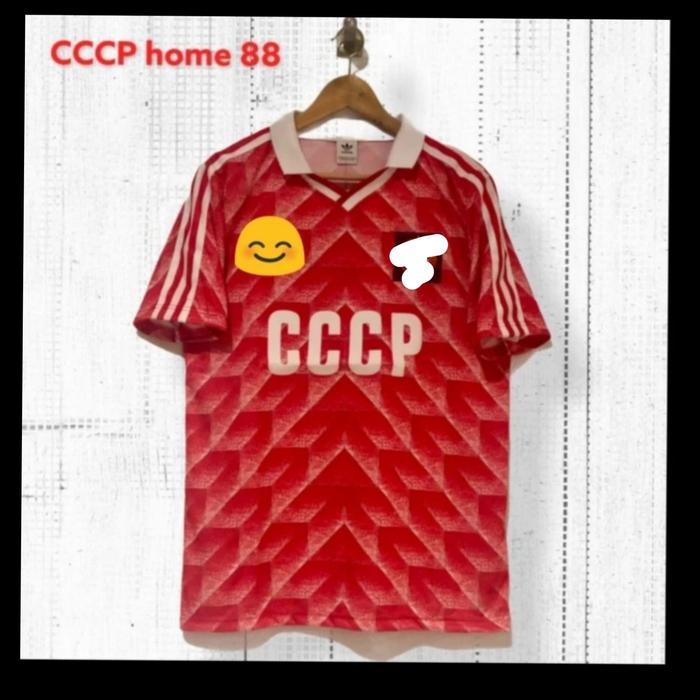 Gambar Jersey Uni Soviet 1988 1989 1990 Home Away GO/Jersey CCCP Retro - 1988, 5XL dari nara retro shop2 undefined Tokopedia