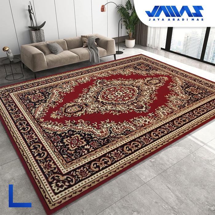 Gambar Karpet Permadani Klasik Ekslusif Ukuran Besar 3x4 Meter Jumbo - 02 BOR dari JAMAS Carpet undefined Tokopedia