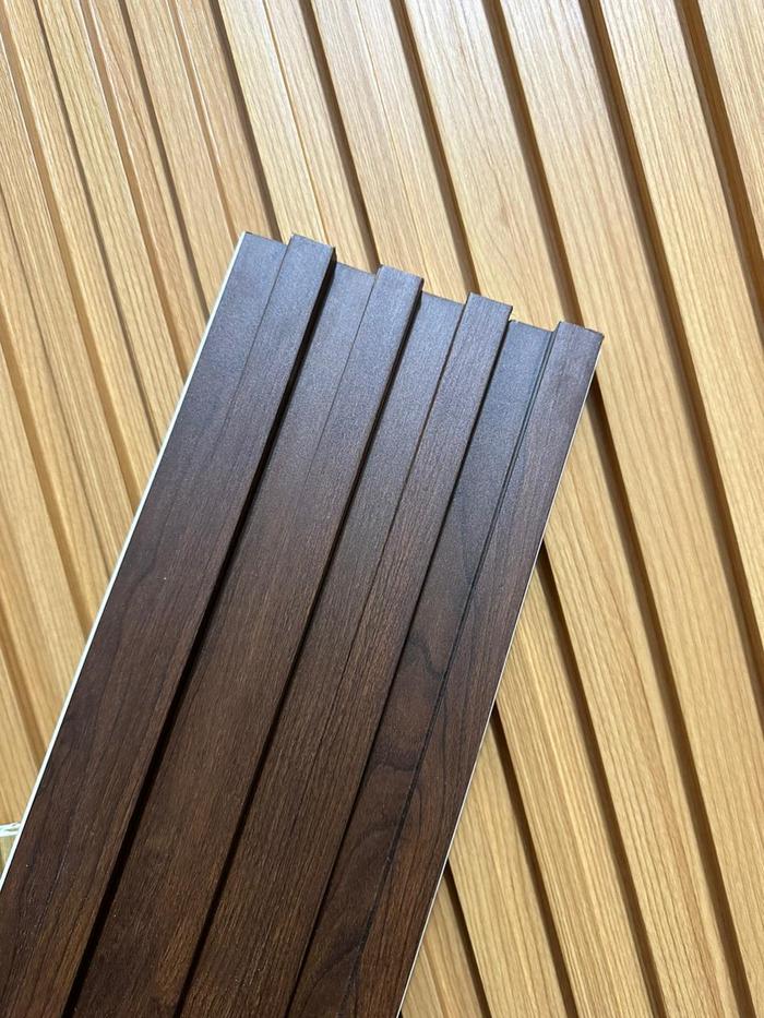 Gambar TERMURAH! HOT WALL WPC WOOD PANEL WALLPANEL WPC PVC KAYU DINDING - K02 LEBAR 15CM dari Living Home interior undefined Tokopedia
