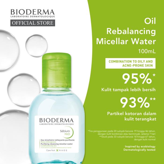 Gambar Bioderma Sebium H2O 100 ml dari Bioderma Indonesia undefined Tokopedia