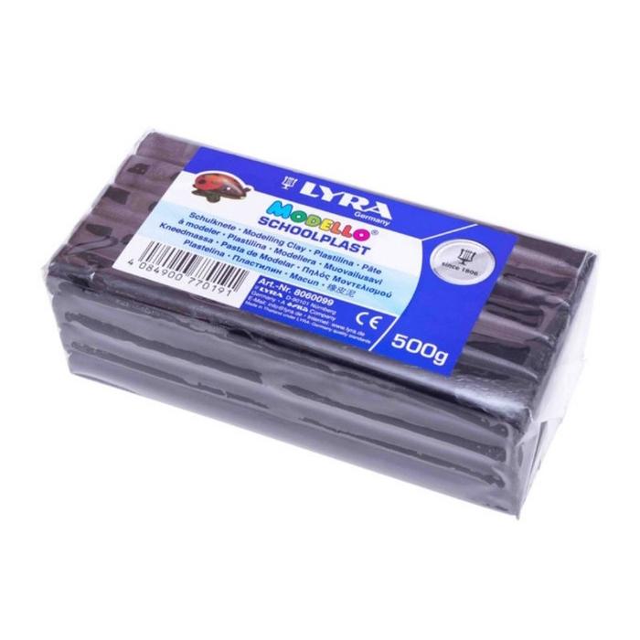Gambar 500gr Clay Plastisin Lilin Mainan Lyra Modello Schoolplast ( bungkus ) - Black dari Astro Art Painting undefined Tokopedia