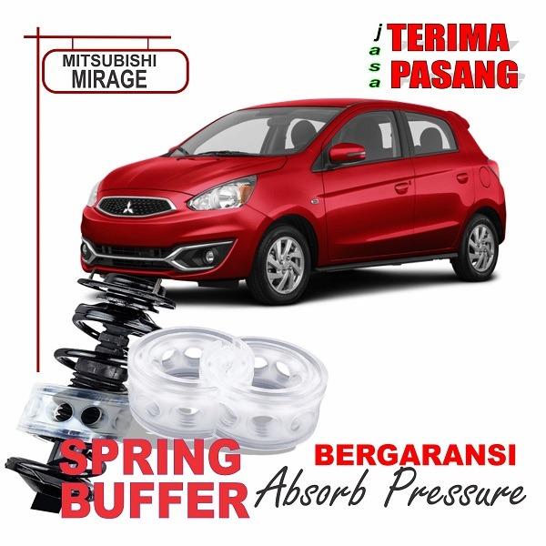 Gambar PAKET Spring Buffer Mobil Mitsubishi Mirage Depan Belakang - Merah, 1 SET 4 PCS dari ENERGY AUTO BOAT INDONESIA undefined Tokopedia